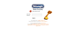 Desktop Screenshot of maildl01.delonghi.com